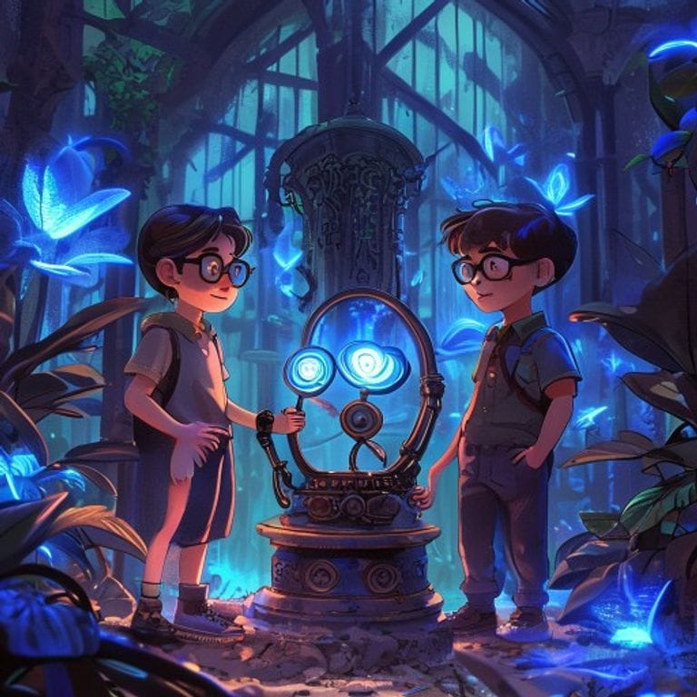 O Enigma do Herbário de Bronze | história de aventura infantil