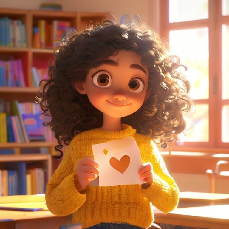 Nina e o Clube do Bilhete Amarelo | história infantil sobre amizade