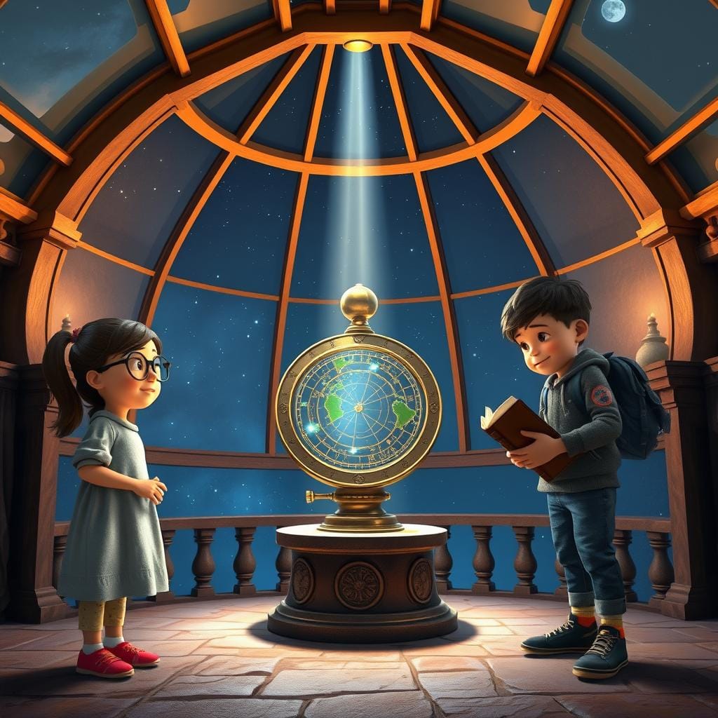 O Segredo do Astrolábio de Prata | história de aventura infantil