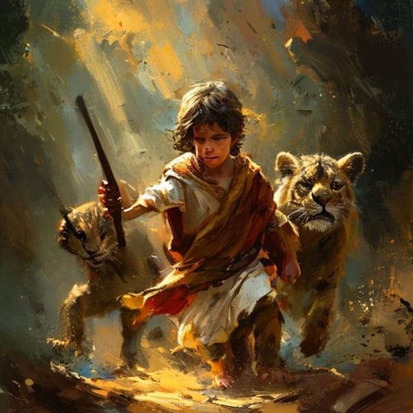 Daniel e o Segredo dos Leões | história bíblica infantil heróis
