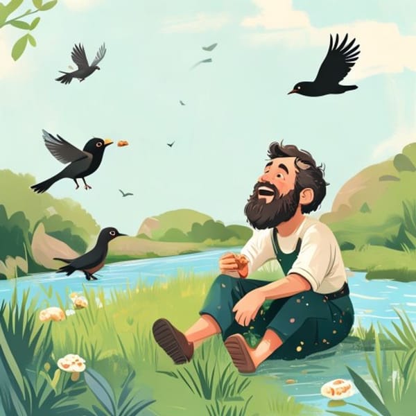 O Amigo Elias e os Passarinhos | história bíblica para bebês